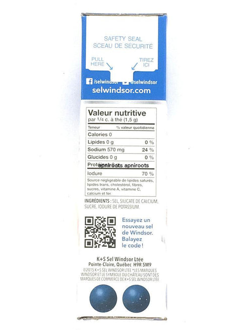 Windsor - Iodized Table Salt - 1kg - apniroots Grocery
